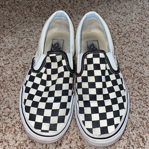 checkered vans